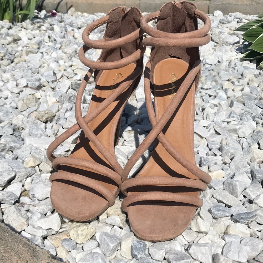 Qupid sandals - Great condition- no box